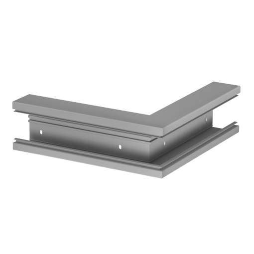 Ângulo externo 70x110mm Policloreto de vinilo cinzento pedra RAL 7030