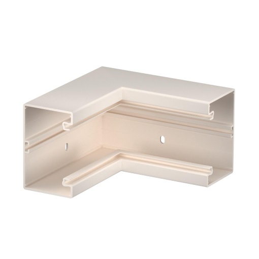 Ângulo interno 70x110mm Policloreto de vinilo branco RAL 9001