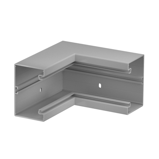 Ângulo interno 70x110mm Policloreto de vinilo cinzento pedra RAL 7030