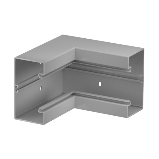 Ângulo interno 70x130mm Policloreto de vinilo cinzento pedra RAL 7030