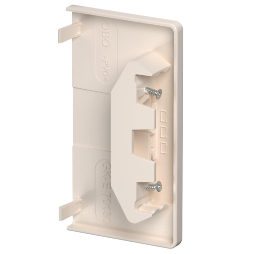 Topo 70x130mm Policloreto de vinilo branco RAL 9001