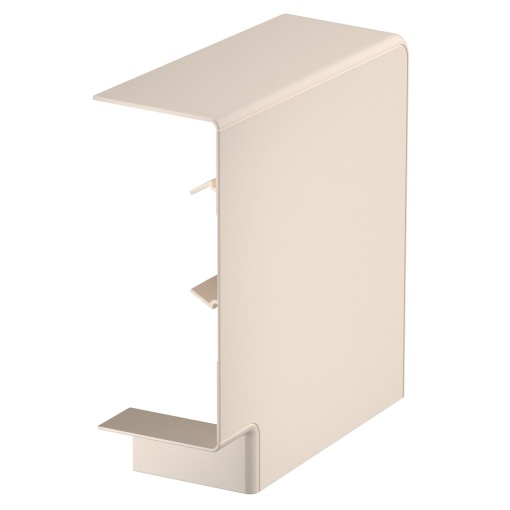 Ângulo plano Tampa de montagem 70x170mm Policarbonatoacrilonitrila-butadieno-estireno branco RAL 9001