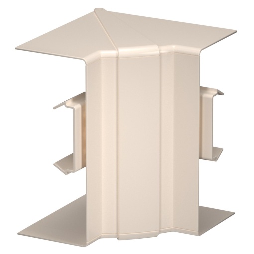 Ângulo interno variável 70x170mm Policarbonatoacrilonitrila-butadieno-estireno branco RAL 9001