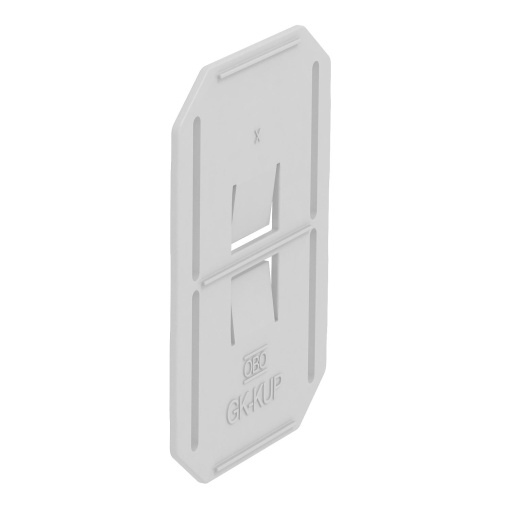 União para GK 64x90mm Acrilonitrilo-butadieno-estireno cinzento claro RAL 7035