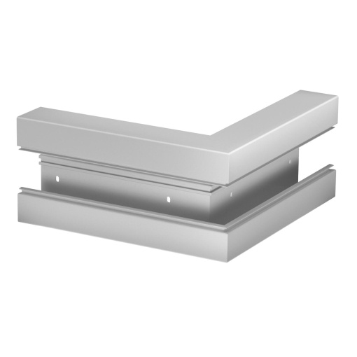 Ângulo externo 70x170mm Policloreto de vinilo cinzento claro RAL 7035