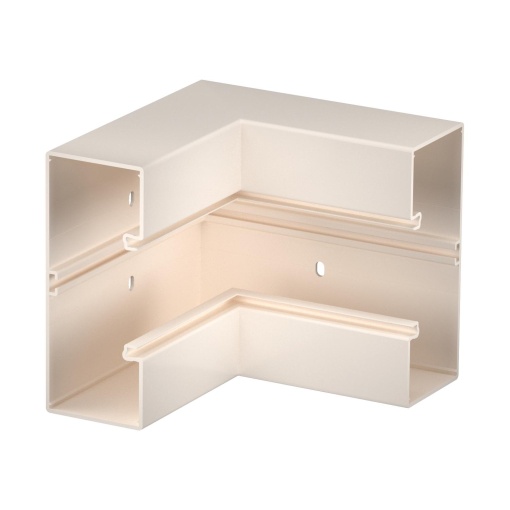 Ângulo interno 70x170mm Policloreto de vinilo branco RAL 9001