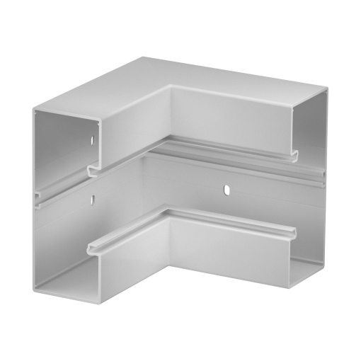 Ângulo interno 70x170mm Policloreto de vinilo cinzento claro RAL 7035