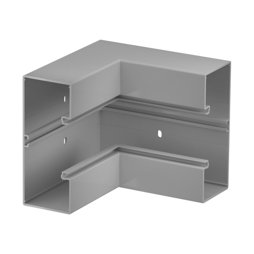 Ângulo interno 70x170mm Policloreto de vinilo cinzento pedra RAL 7030