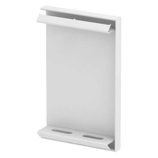 Topo 70x110x10 Aço branco puro RAL 9010