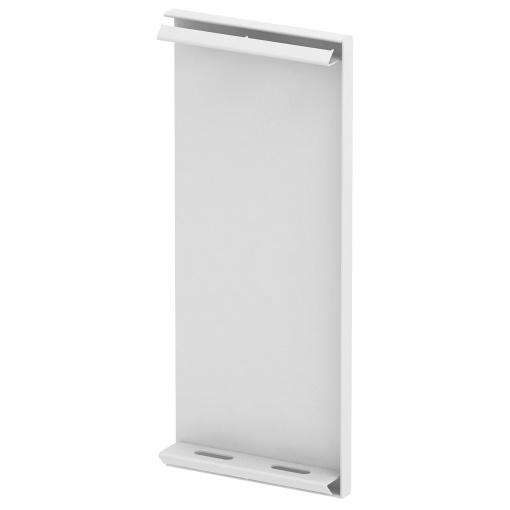 Topo 90x210x10 Aço branco puro RAL 9010