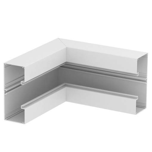 Ângulo interno simétrico 70x170x300 Alumínio branco puro RAL 9010