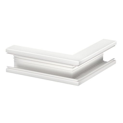 Ângulo externo simétrico 70x110x300 Alumínio branco puro RAL 9010