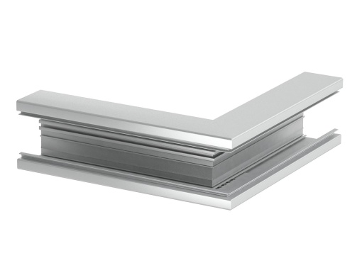 Ângulo externo simétrico 70x110x300 Alumínio anodizado