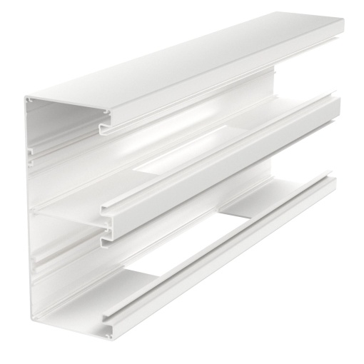 Derivação em T 2 vias 90x210x500 Alumínio branco puro RAL 9010