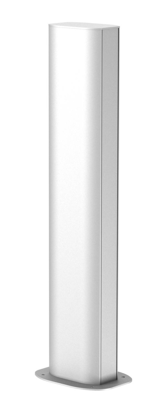 Coluna Chão 675x80x130 Alumínio anodizado