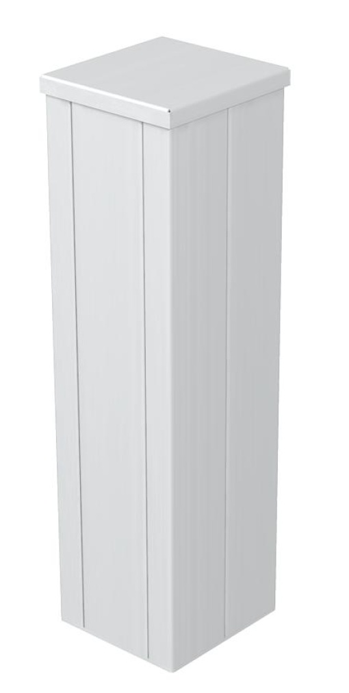 Coluna Chão 500x130x140 Alumínio anodizado