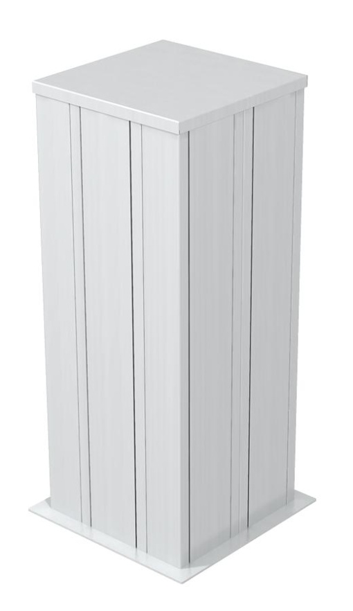 Coluna 564x290x260 Alumínio anodizado