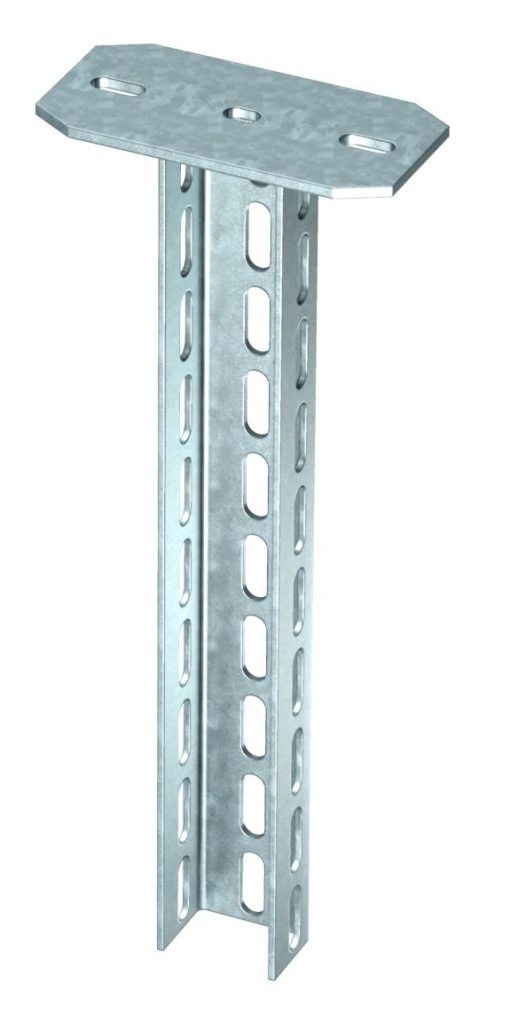 Pendural com cabeça soldada 70x50x1400 Aço galvanizado por imersão a quente após maquinação