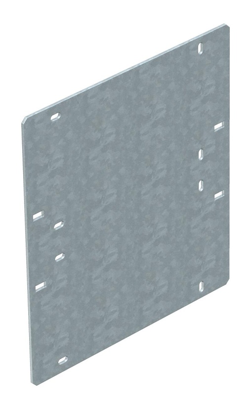 Fixação mural 310x280 Aço Galvanizado por imersão a quente após maquinação zinco