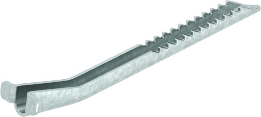 Apoio para suporte trapezoidal 145x10 Aço galvanizado pelo método Sendzimir