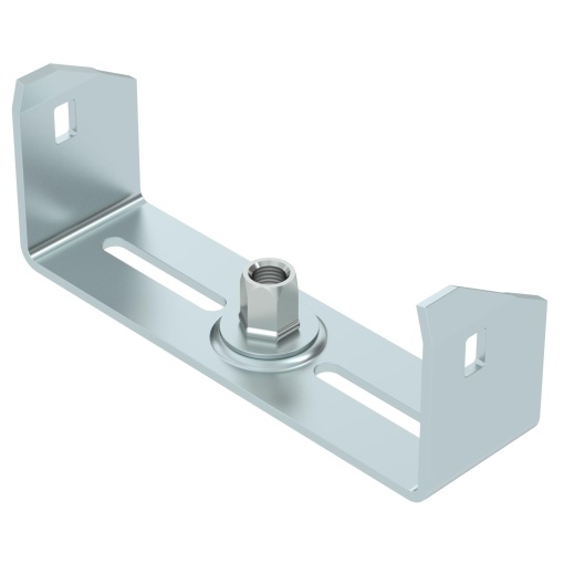 Suspensão central para caminho de cabos em chapa B150mm Aço galvanizado pelo método Sendzimir