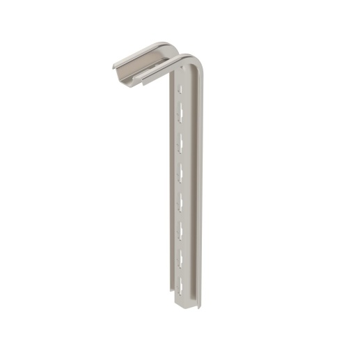 ConsolaPendural TP L445mm Aço inoxidável, livre de ferrugem A2 1.4301 brilhante, pós-tratamento