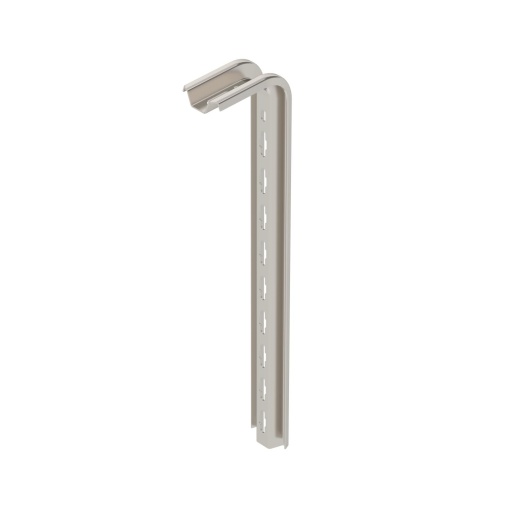 ConsolaPendural TP L545mm Aço inoxidável, livre de ferrugem A2 1.4301 brilhante, pós-tratamento