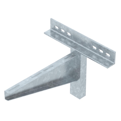 Consola mural modelo para grandes cargas B410mm Aço galvanizado por imersão a quente após maquinação