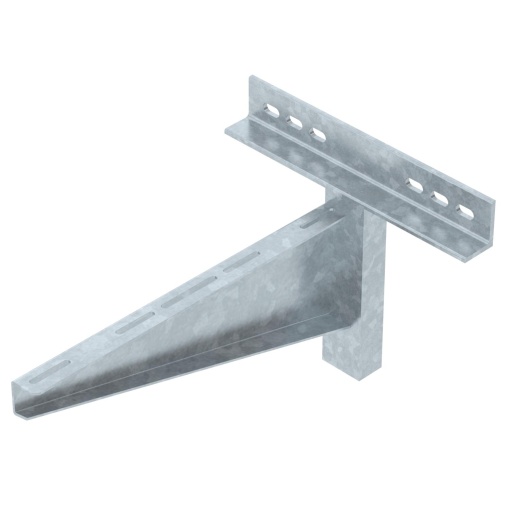 Consola mural modelo para grandes cargas B510mm Aço galvanizado por imersão a quente após maquinação