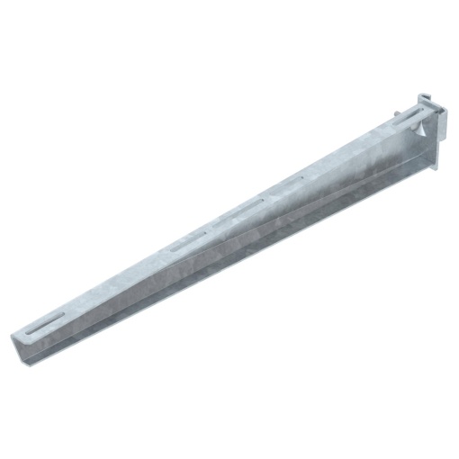 Consola de garra para perfil IS 8 B710mm Aço galvanizado por imersão a quente após maquinação