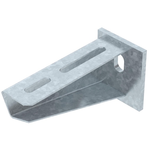 Consola mural com cabeça soldada B110mm Aço galvanizado por imersão a quente após maquinação