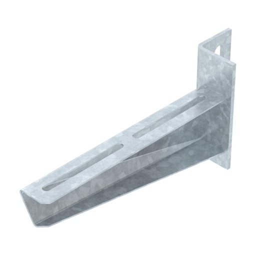 Wall and support bracket with angle head plate B210mm Aço galvanizado por imersão a quente após maquinação