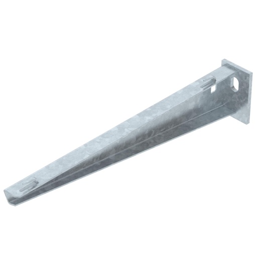 Consola mural para caminho de cabos em varão B310mm Aço galvanizado por imersão a quente após maquinação