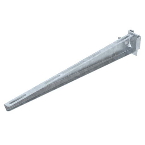 Consola de garra para perfil IS 8 B510mm Aço galvanizado por imersão a quente após maquinação