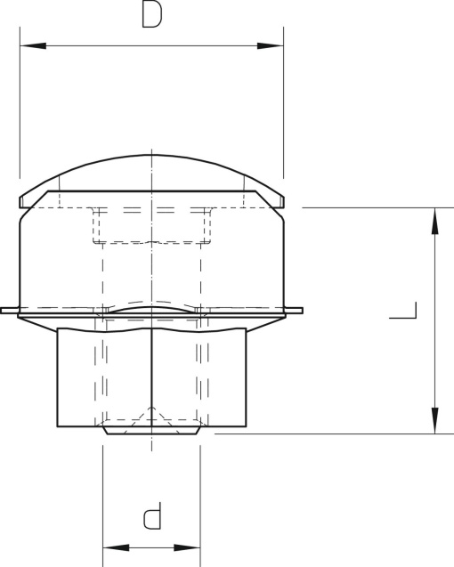 Fixação rápida M6x12 Aço galvanizado a quente por centrifugação