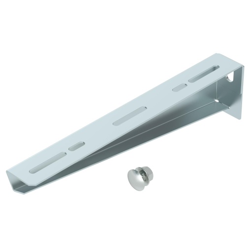 Consola mural com parafuso de fixação M10x25 B310mm Aço galvanizado pelo método Sendzimir