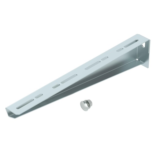Consola mural com parafuso de fixação M10x25 B410mm Aço galvanizado pelo método Sendzimir