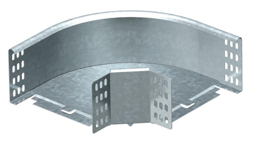 90 bend horizontal  angle connector 110x200 Aço Galvanizado por imersão a quente após maquinação 85µm