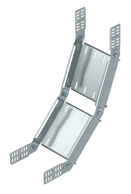 Ângulo regulável vertical 60x100 Aço galvanizado pelo método Sendzimir