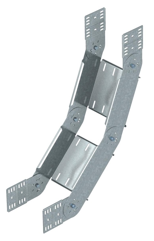 Ângulo regulável vertical 110x100 Aço galvanizado pelo método Sendzimir