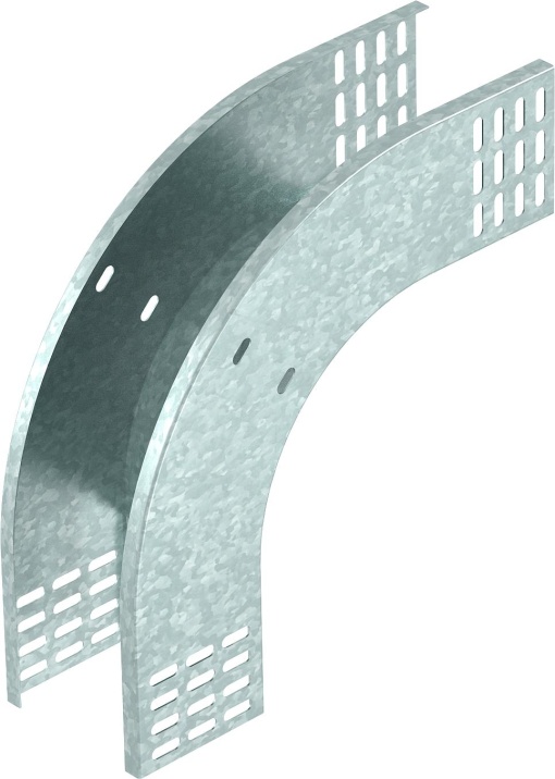 Ângulo vertical 90 descida 85x100 Aço galvanizado pelo método Sendzimir