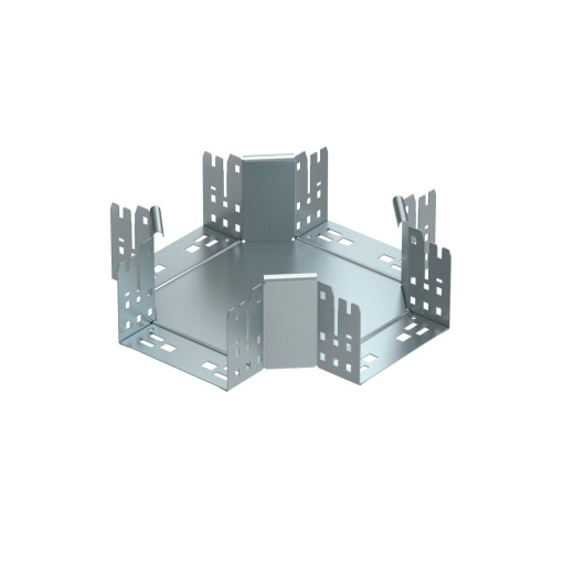 Cruzeta com união de encaixe rápido 110x150 Aço galvanizado pelo método Sendzimir