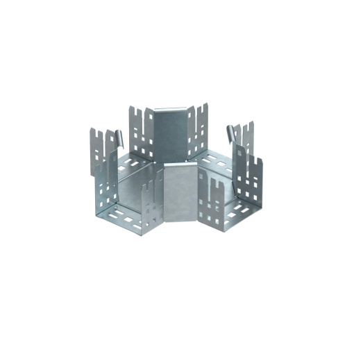 Cruzeta com união de encaixe rápido 110x100 Aço galvanizado por imersão a quente após maquinação