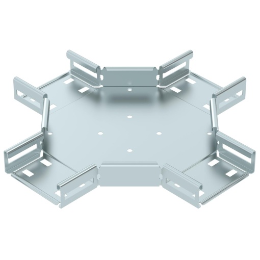 Cruzeta para caminho de cabos em chapa 35x100 Aço galvanizado pelo método Sendzimir zinco