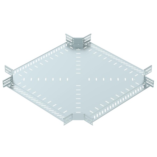 Cruzeta para caminho de cabos em chapa 60x600 Aço galvanizado pelo método Sendzimir zinco