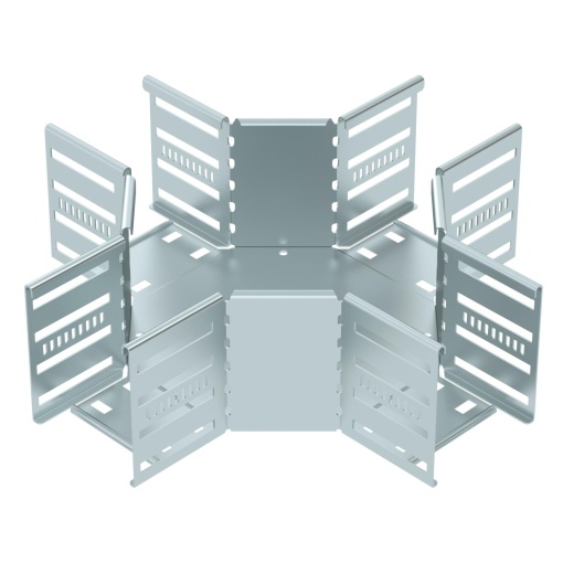 Cruzeta para caminho de cabos em chapa 110x100 Aço galvanizado pelo método Sendzimir zinco