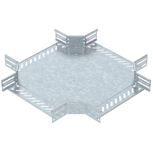 Cruzeta para caminho de cabos em chapa 60x300 Aço Galvanizado por imersão a quente após maquinação zinco