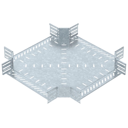 Cruzeta para caminho de cabos em chapa 85x400 Aço Galvanizado por imersão a quente após maquinação zinco