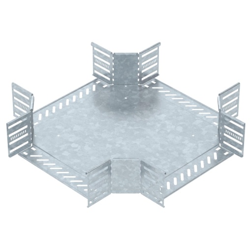 Cruzeta para caminho de cabos em chapa 110x300 Aço Galvanizado por imersão a quente após maquinação zinco