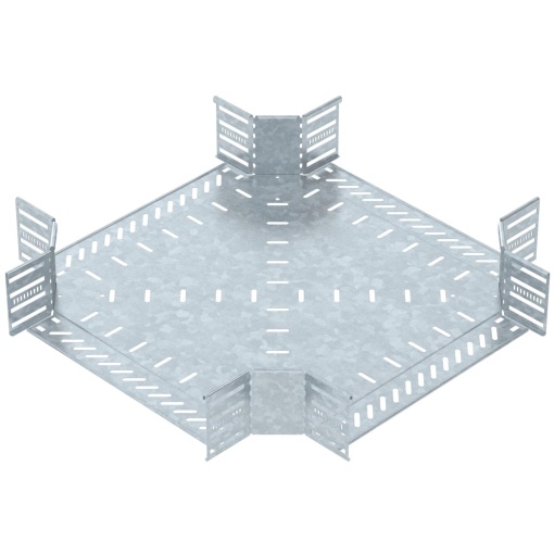 Cruzeta para caminho de cabos em chapa 110x400 Aço Galvanizado por imersão a quente após maquinação zinco